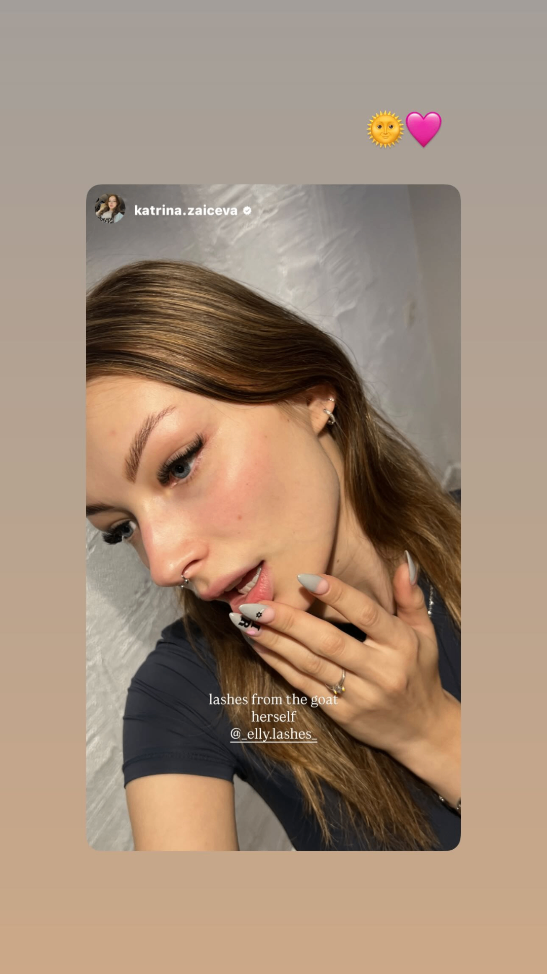 Klientes atsauksme — elly.lashes