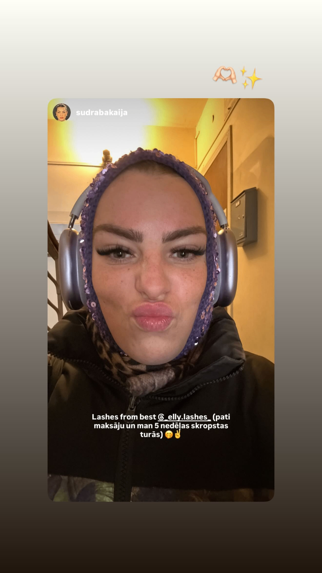 Klientes atsauksme — elly.lashes